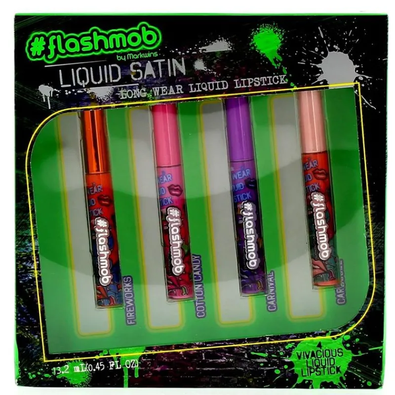 MARKWINS Juegos Y Juguetes De Imitación|Estuche de 4 Barras de Labios para Niñas