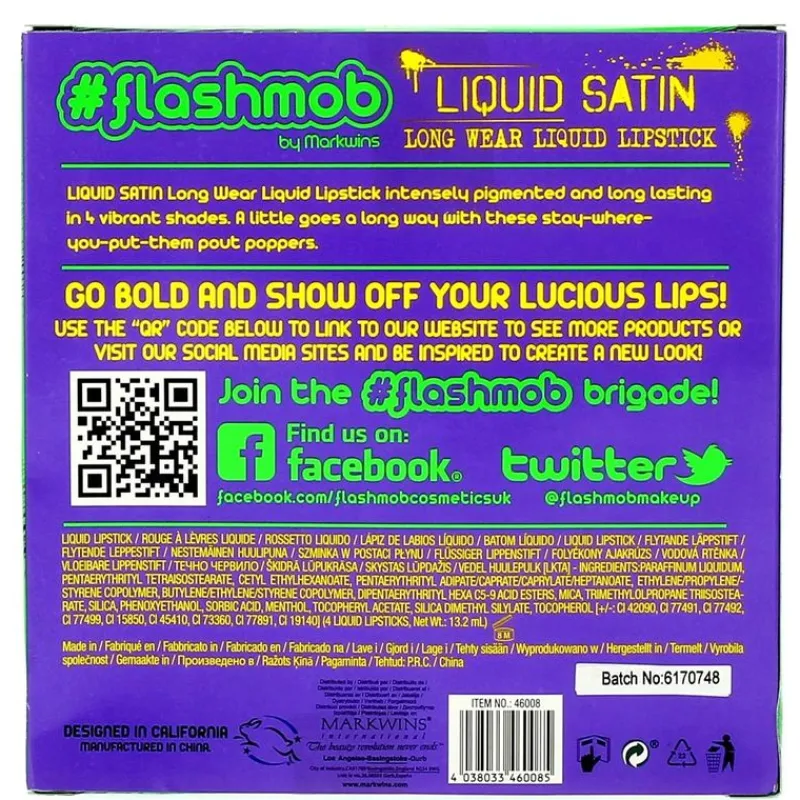 MARKWINS Juegos Y Juguetes De Imitación|Estuche de 4 Barras de Labios para Niñas