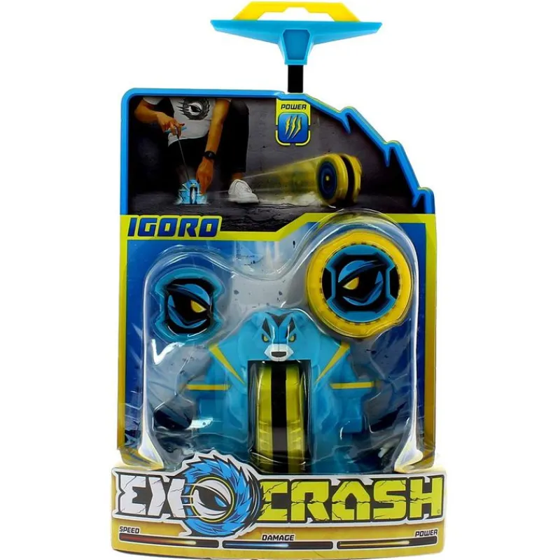 GOLIATH Exocrash Oso Azul Acero- Figuras Y Figuras De Acción