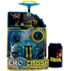GOLIATH Exocrash Oso Azul Acero- Figuras Y Figuras De Acción