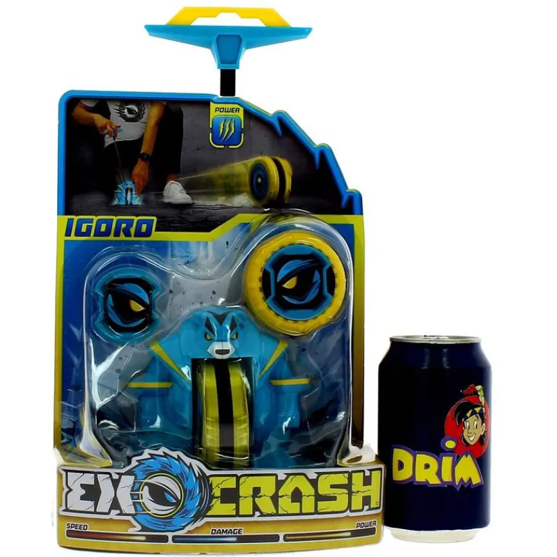 GOLIATH Exocrash Oso Azul Acero- Figuras Y Figuras De Acción