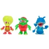 GIOCHI PREZIOSI Exogini Pack 3 Aliens con Nerdy Ned- Figuras Y Figuras De Acción
