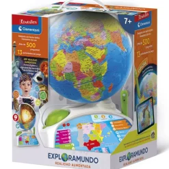 CLEMENTONI Exploreglobe Globo Terráqueo Realidad Aumentada- Escolar
