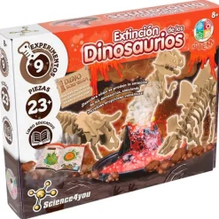 SCIENCE 4 YOU Extinción de los Dinosaurios- Juegos Y Juguetes Educativos