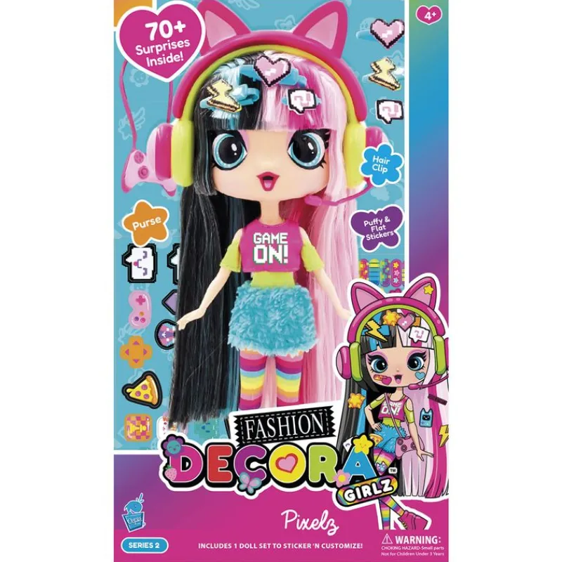 TOY PARTNER Muñecas|Fashion Girlz Decora Muñeca Surtida