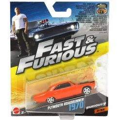 MATTEL Vehículos, Trenes Y Parkings|Fast & Furious Vehículo Plymouth Roadrunner 1970