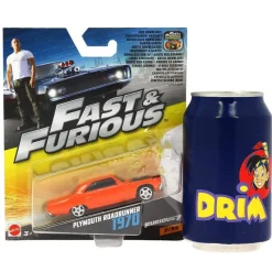 MATTEL Vehículos, Trenes Y Parkings|Fast & Furious Vehículo Plymouth Roadrunner 1970