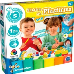 SCIENCE 4 YOU Fábrica de Plastilina- Juegos Y Juguetes Educativos