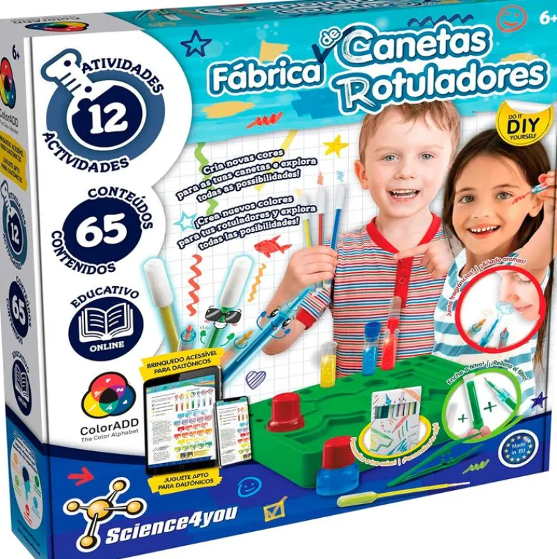 SCIENCE 4 YOU Fábrica de Rotuladores- Juegos Y Juguetes Educativos