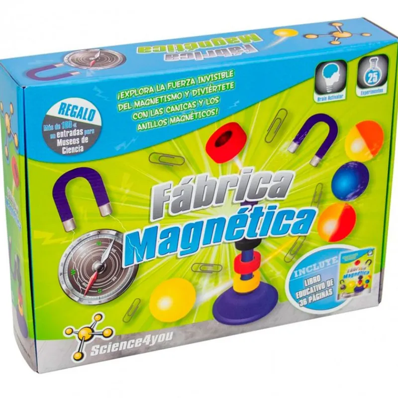 SCIENCE 4 YOU Fábrica Magnética- Juegos Y Juguetes Educativos