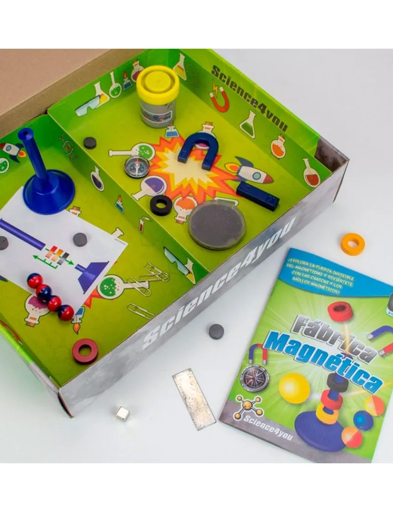 SCIENCE 4 YOU Fábrica Magnética- Juegos Y Juguetes Educativos