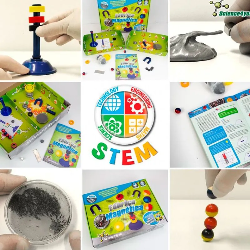 SCIENCE 4 YOU Fábrica Magnética- Juegos Y Juguetes Educativos