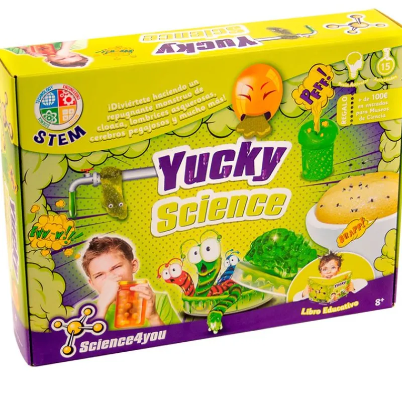 SCIENCE 4 YOU Fábrica Repugnante Yucky- Juegos Y Juguetes Educativos