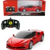 RASTAR Coches Radio Control (R/C)|Ferrari SF90 Vehículo Escala 1:18 R/C