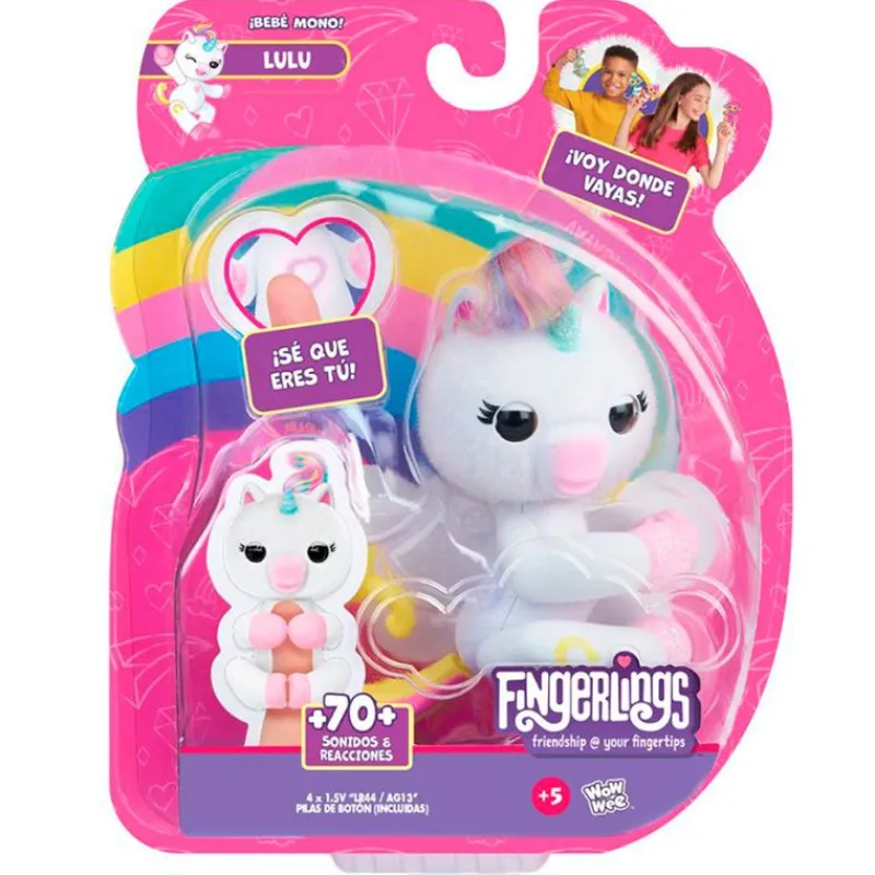 BIZAK Electrónicos|Fingerlings Unicornio Lulu