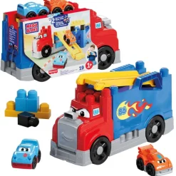 MEGABLOKS Puzzles Y Construcciones|First Builders Camión de Carreras