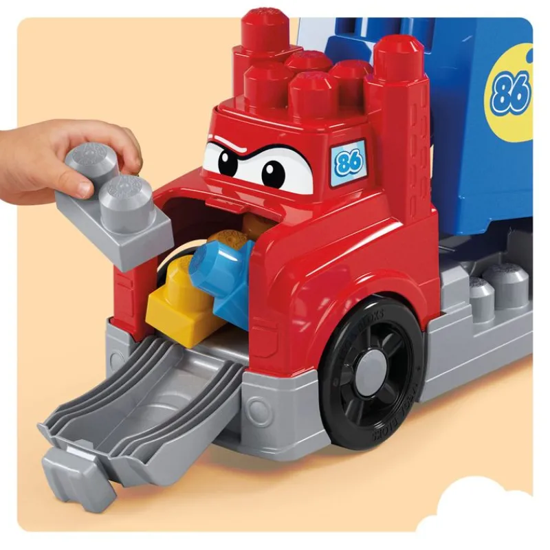 MEGABLOKS Puzzles Y Construcciones|First Builders Camión de Carreras