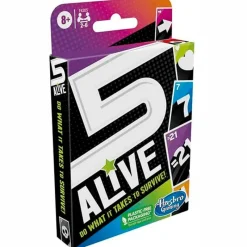 HASBRO Five Alive Juego Cartas- Juegos De Mesa