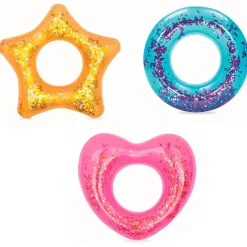 BESTWAY Aire Libre|Flotador con Forma y Purpurina Surtido