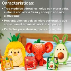 CEFA Foodibles Peluche Aromatizado Grande Surtido- Primera Infancia Y Preescolar
