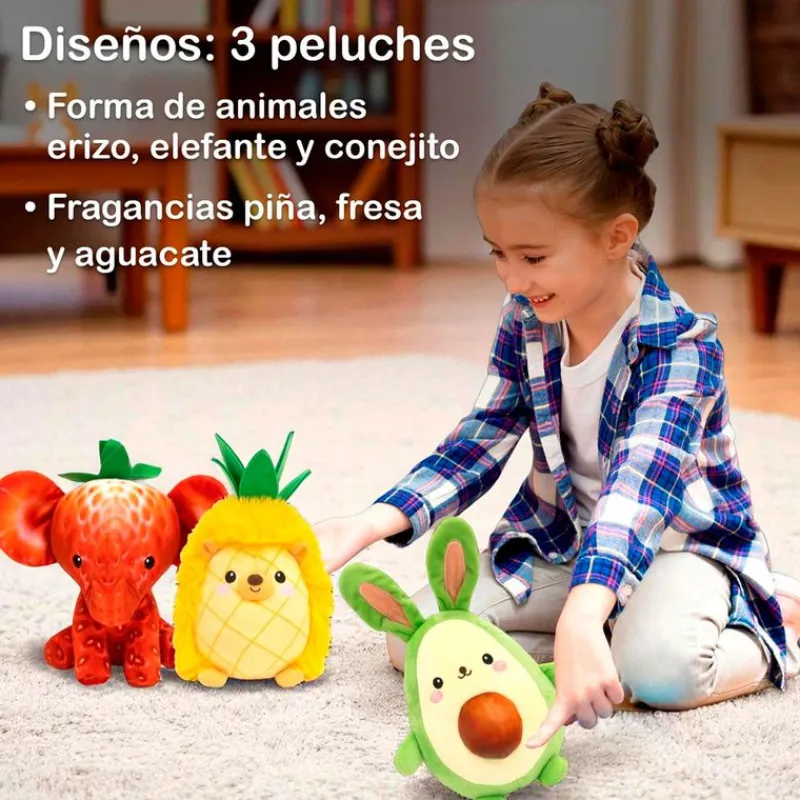CEFA Foodibles Peluche Aromatizado Grande Surtido- Primera Infancia Y Preescolar