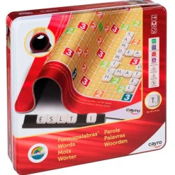 CAYRO Juegos Y Juguetes Educativos|Forma Palabras Juego Caja Metal