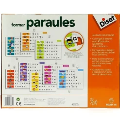 DISET Artículos En Catalán|Juegos Y Juguetes Educativos|Formar Paraules en Català
