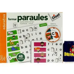 DISET Artículos En Catalán|Juegos Y Juguetes Educativos|Formar Paraules en Català