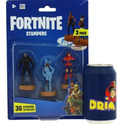 PANINI Fortnite Blíster 3 Estampadores Bunny Brawler- Manualidades