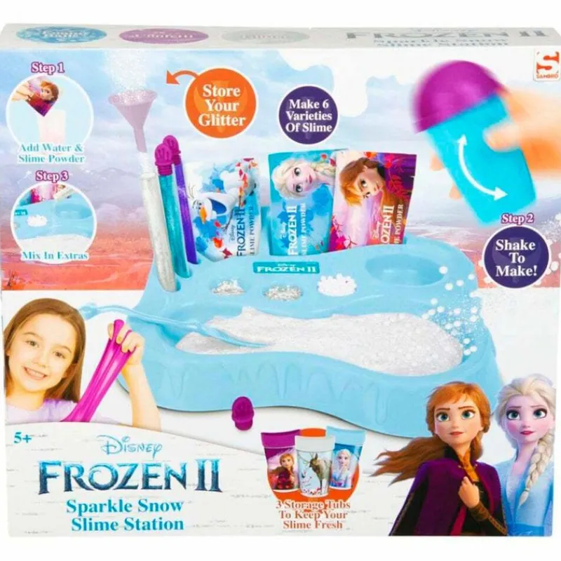 SELECCION DRIM Frozen 2 Fábrica de Nieve Slime- Manualidades