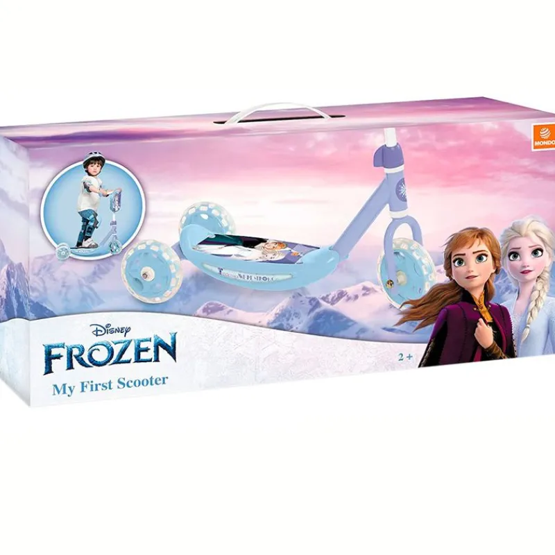 MONDO Frozen 2 Patinete Aluminio 3 Ruedas- Bicicletas, Correpasillos Y Triciclos