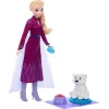 MATTEL Frozen Animales de Arendelle Elsa con Osito- Muñecas