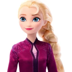 MATTEL Frozen Animales de Arendelle Elsa con Osito- Muñecas