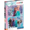CLEMENTONI Frozen Puzzle 2x20 Piezas- Puzzles Y Construcciones