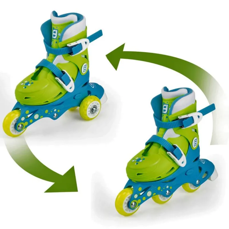D'ARPÈJE Funbee Tri Skates Patines 2 en 1 27/30- Bicicletas, Correpasillos Y Triciclos