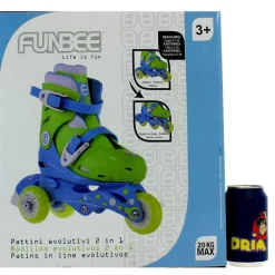 D'ARPÈJE Funbee Tri Skates Patines 2 en 1 27/30- Bicicletas, Correpasillos Y Triciclos