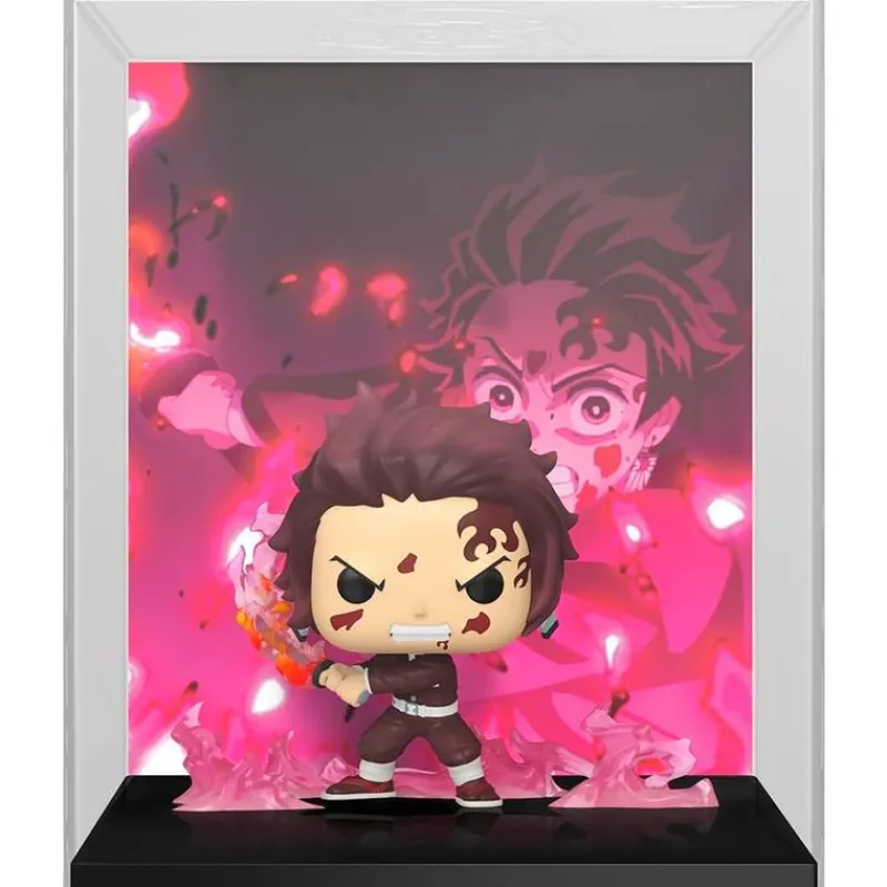 FUNKO POP ! Demon Slayer Cover Tanjiro Kamado- Funko Anime|Halloween