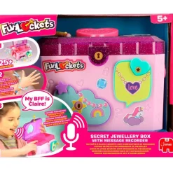 DISET Juegos Y Juguetes De Imitación|Funlockets Joyero Secreto con Grabadora de Mensajes
