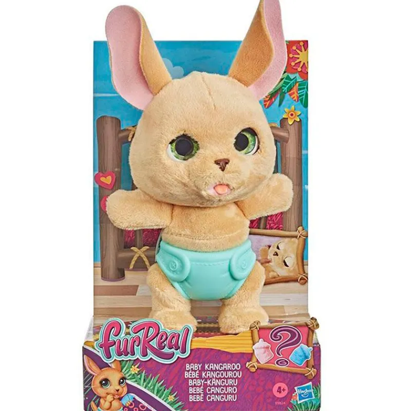 HASBRO Electrónicos|Furreal Friends Bebé Canguro