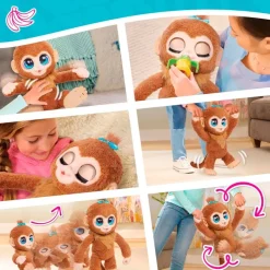 JUST PLAY Electrónicos|Furreal Friends Peanut Monita Interactiva