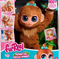 JUST PLAY Electrónicos|Furreal Friends Peanut Monita Interactiva