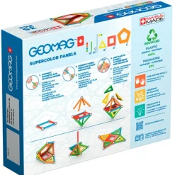 SELECCION DRIM Geomag Green Super Colors 35 Piezas- Puzzles Y Construcciones
