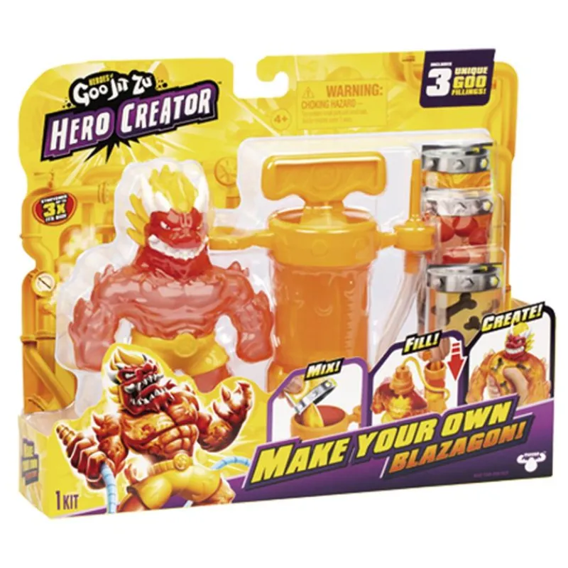 BANDAI Goo Jit Zu Hero Creator Surtido- Figuras Y Figuras De Acción