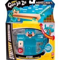BANDAI Goo Jit Zu Minecraft Surtido- Figuras Videojuegos|Figuras Y Figuras De Acción