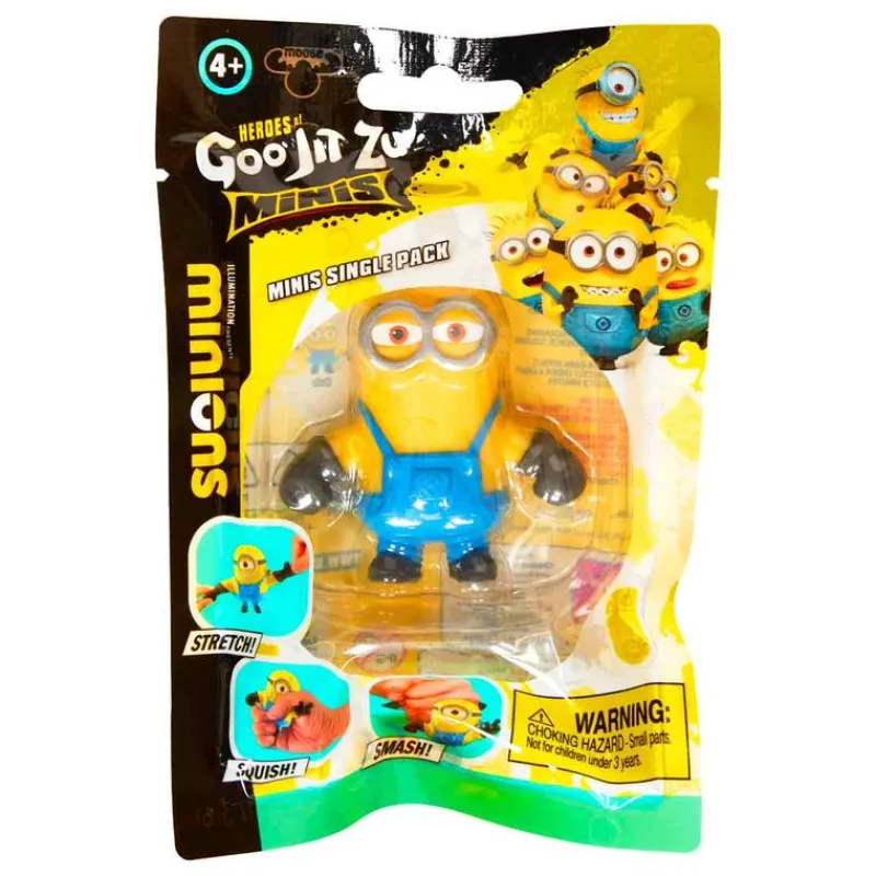 BANDAI Figuras Y Figuras De Acción|Goo Jit Zu Minion Mini Surtido