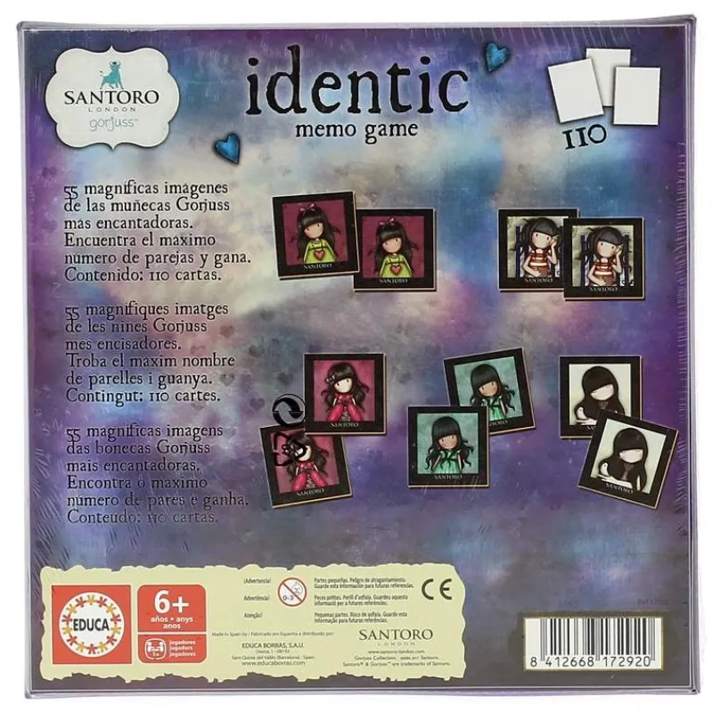 EDUCA Juegos Y Juguetes Educativos|Gorjuss Identic