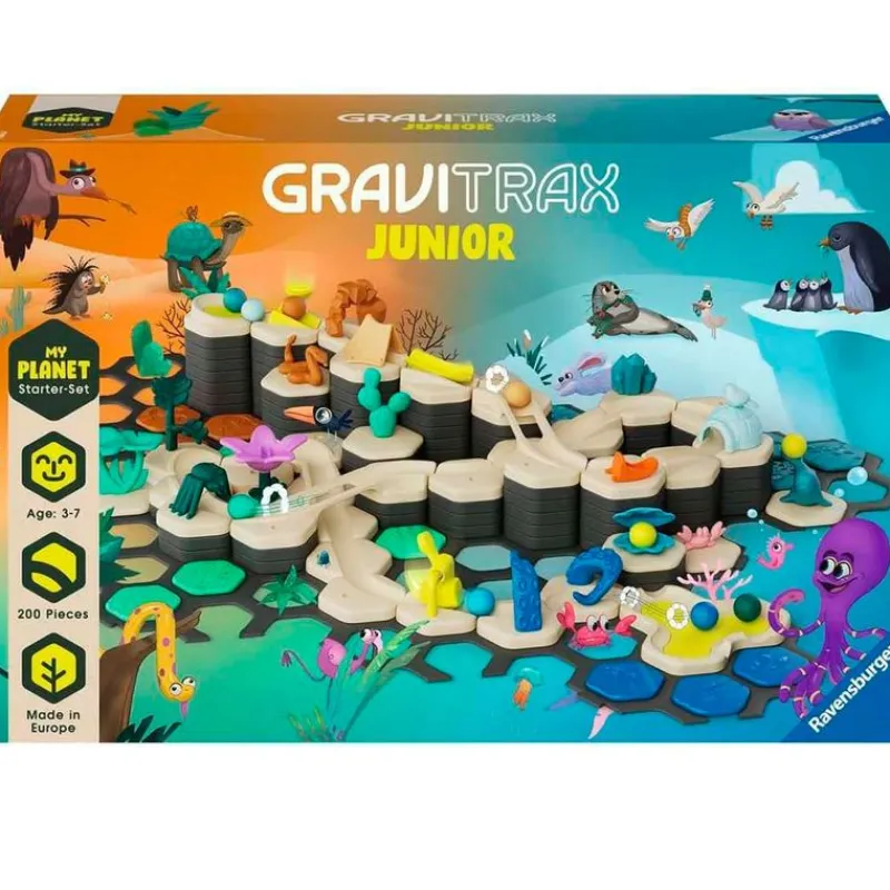 RAVENSBURGER GraviTrax Junior XXL My Planet- Juegos Y Juguetes Educativos