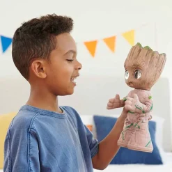 MATTEL Guardianes de la Galaxia Groot Peluche Bailón- Peluches|Primera Infancia Y Preescolar