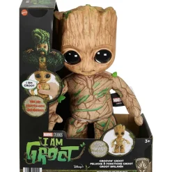 MATTEL Guardianes de la Galaxia Groot Peluche Bailón- Peluches|Primera Infancia Y Preescolar