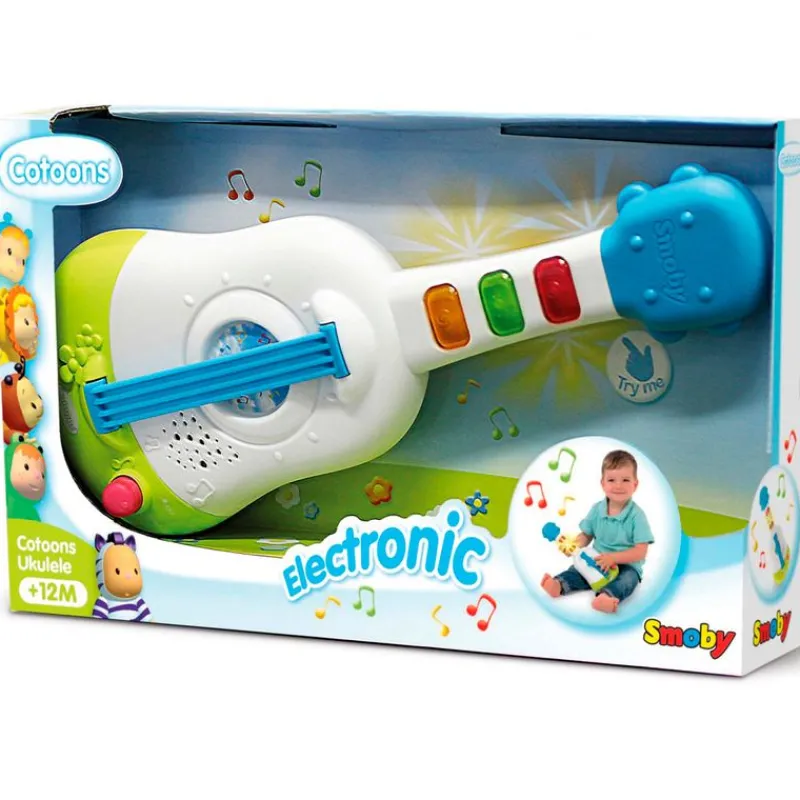 SMOBY Guitarra Musical Infantil- Instrumentos Musicales